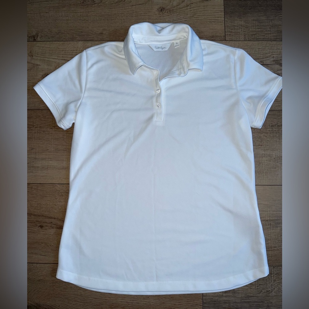 Walter Hagen Women's Clubhouse Pique Short Sleeve Golf Polo